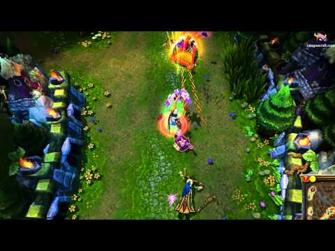 Leaguecraft Skin Spotlight: Blight Crystal Varus - League of Legends LoL
