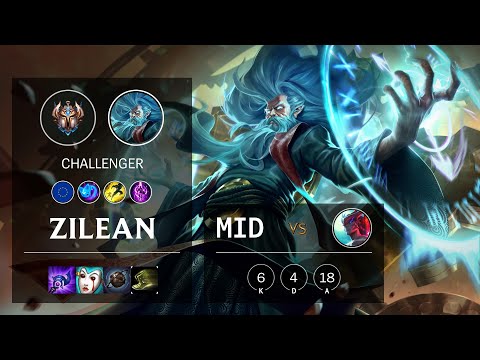 Zilean Mid vs Yone - EUW Challenger Patch 10.19