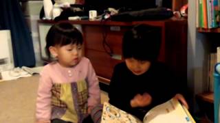 4歳2カ月が2歳0カ月に読み聞かせ
