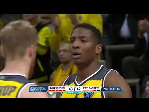 Highlights MHP RIESEN Ludwigsburg vs EWE Baskets Oldenburg 74:86
