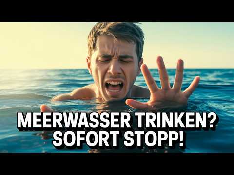 Meerwasser trinken? ⚠️ Sofort Stopp! Warum es DICH in der Notlage TÖTEN kann