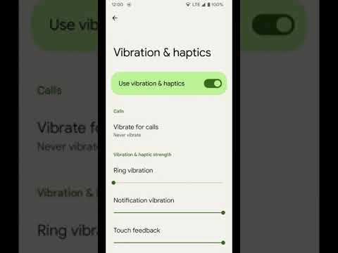 Pixel: How to adjust vibration and haptics