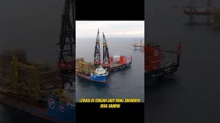Download lagu proses pembuatan kilang minyak lepas pantai #minyakbumi #kilangminyak #laut #kapal mp3