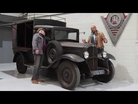 1936 Renault Van with Fuzz Townsend and the owner Paul ‘It’s only original once’