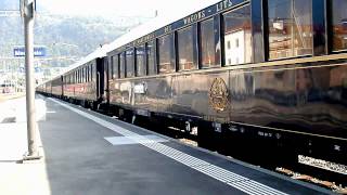 preview picture of video 'Venice Simplon Orient Express, Transito a Mendrisio'