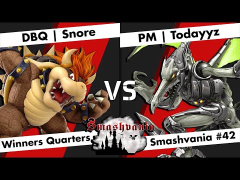 DBQ | Snore (Bowser) vs PM | Todayyz (Ridley) - WQF - Smashvania #42