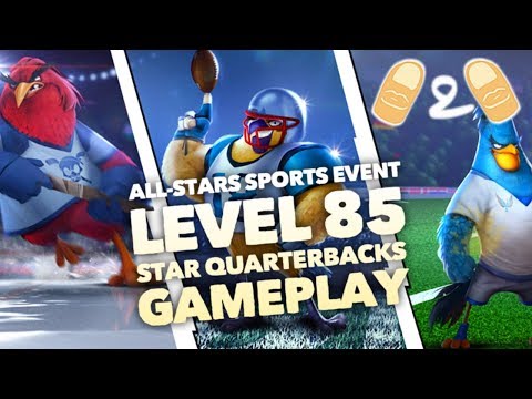 Angry Birds Evolution Sports All-Stars Event Level 85 Star Quarterback Gameplay May 2019