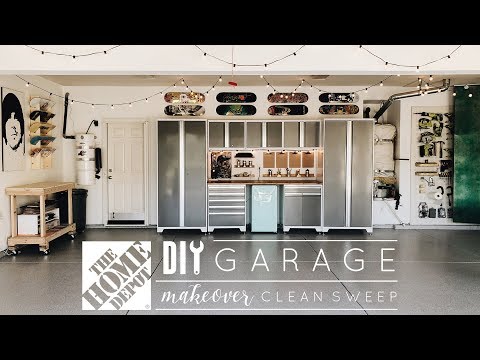 DIY Garage Makeover Video