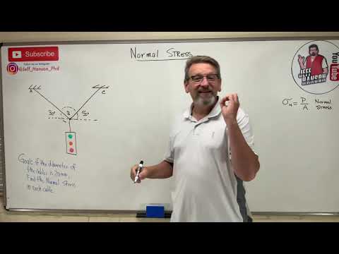 Mechanics of Materials: Lesson 2 - Normal Stress, Review of Units