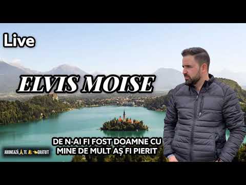 ELVIS MOISE - DE N-AI FI FOST DOAMNE CU  MINE DE MULT AȘ FI PIERIT ( Live ) 2021