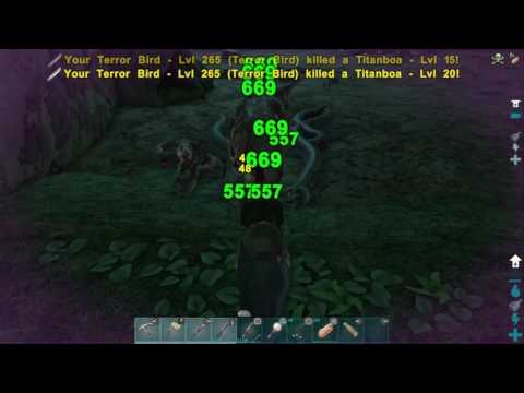 CAVING WITH THE NEW TERROR BIRD!!! Ark: Survival Evolved Center Map [S1E8]