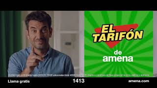 Amena ¡Llega el Tarifón de amena con Arturo Valls! anuncio