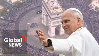 “A moment of profound joy”: Pope Leo draws massive crowd for open-air mass in Paris