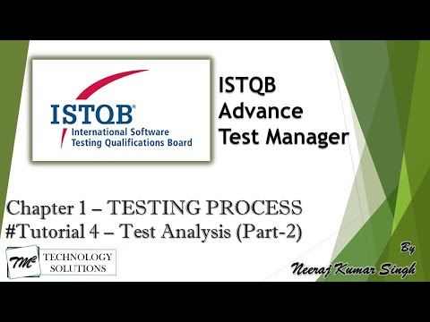 ISTQB Test Manager Introduction