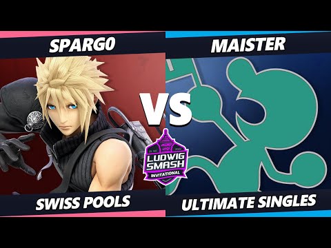 Ludwig Invitational - Spargo (Cloud) Vs. Maister (Game & Watch) SSBU Ultimate Tournament