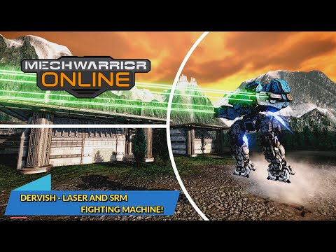 Mechwarrior Online - Dervish with Lasers and SRM's