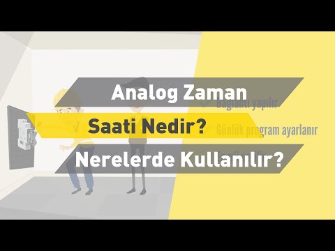 Analog Zaman Saati Nedir? Analog Zaman Saati Nerelerde Kullanılır?