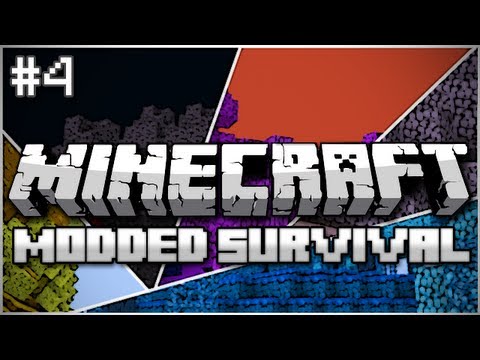 Minecraft: Modded Survival Let's Play Ep. 4 - The Jungle Lives!