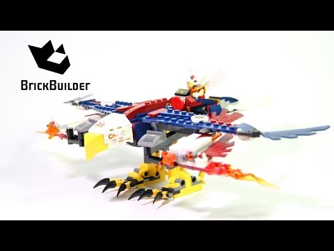 Vidéo LEGO Chima 70142 : Le planeur Aigle de Feu d'Eris