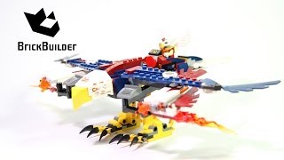 LEGO Legends of Chima Огненный истребитель Орлицы Эрис (70142) - відео 2