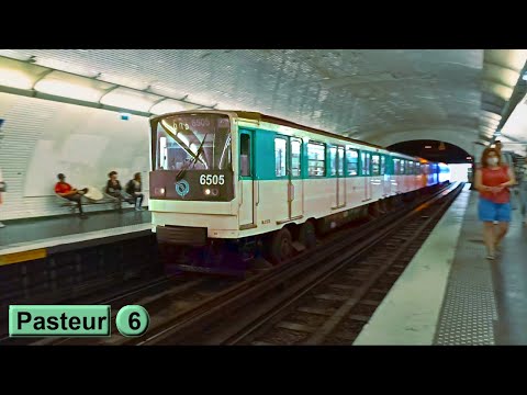 Pasteur | Line 6 : Paris métro ( RATP MP73 )