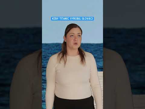 Alternatívny vesmír, v ktorom všetci prežili. 🤣🤭 #titanic #lubkakovacik #zabava