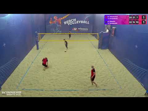22:10 R. Voloshchuk / V. Avramenko - A. Bakotin / A. Kotelenets 26.12.2022 |Winners Beach Volleyball