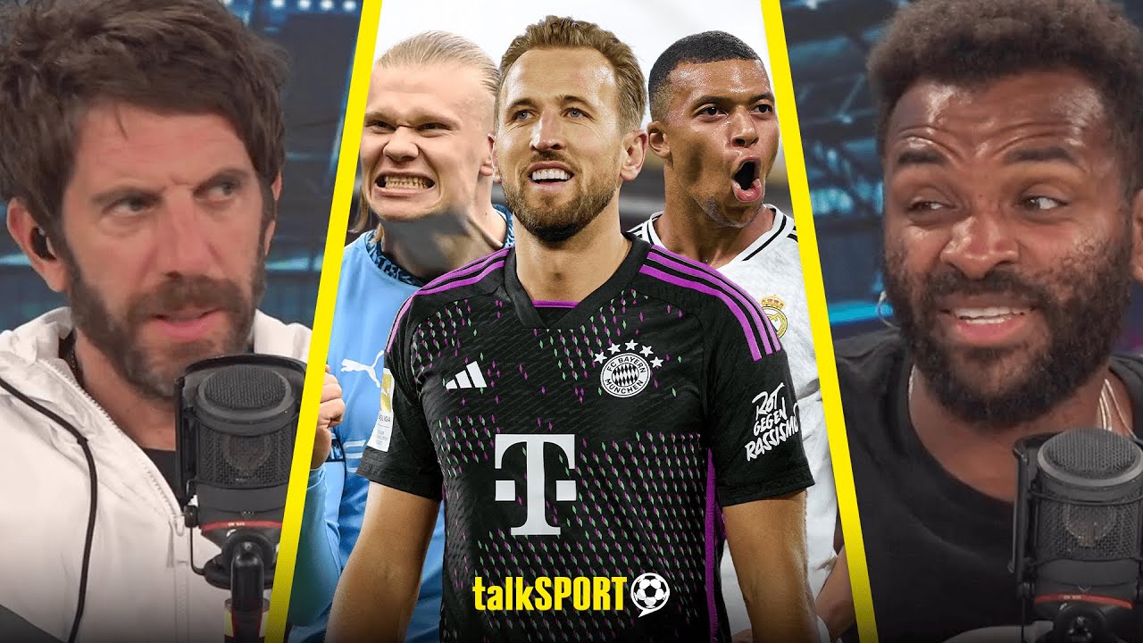 Andy Goldstein & Darren Bent DEBATE who's the best striker in the world: Kane, Haaland or Mbappe