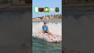 MrBeast 🔥 "Can You Surf on THIS #mrbeast #shortsfeed #viral #youtubeshorts #football