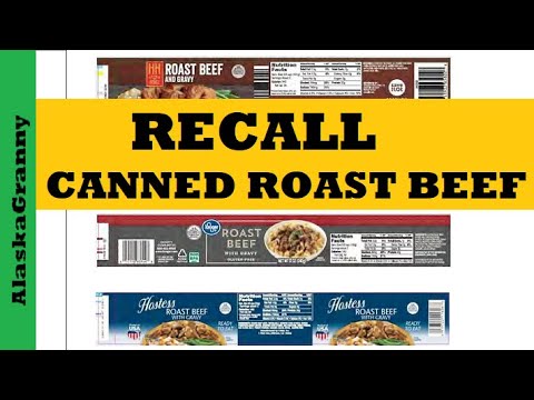 Canned Beef Recalled Crider Foods Recalls 500,000 Cans...