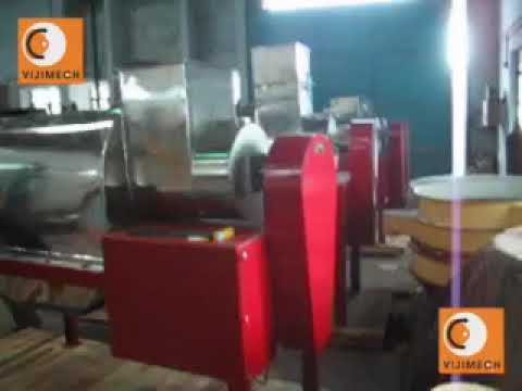 Centrifugal force screening machine