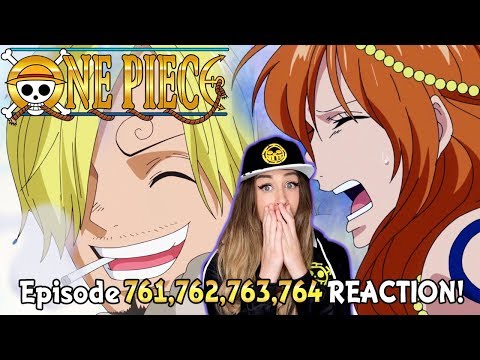 SANJI'S FAREWELL! 😢One Piece Episode 761, 762, 763, 764 REACTION!