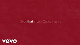 Eric Church - Stick That In Your Country Song (Audio)