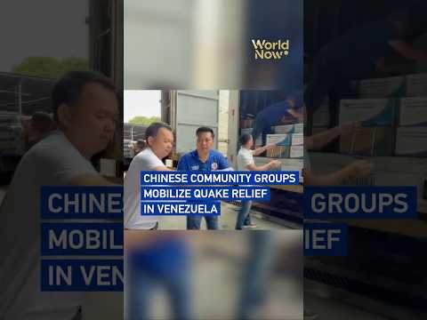 Chinese community groups mobilize quake relief in Venezuela