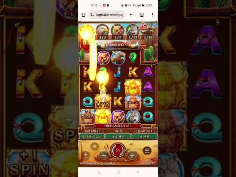 crazy Buffalo bet 1 to 2 pesos low bet Crazy win under Fachaii