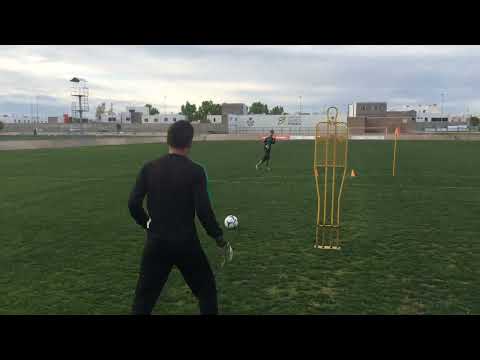 EJERCICIOS PARA JUEGO DE PIES, RECEPCIONES Y PASES