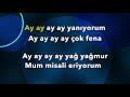 Zeynep BASTIK Uslanmıyor bu KARAOKE Zeynep BASTIK Uslanmıyor bu KARAOKE