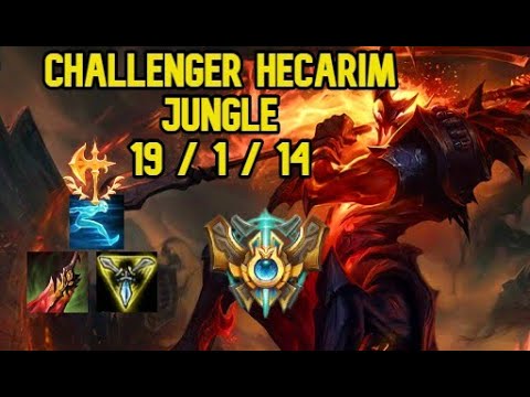 Hecarim vs Kayn | Jungle | Challenger Korea SoloQ Patch 10.20