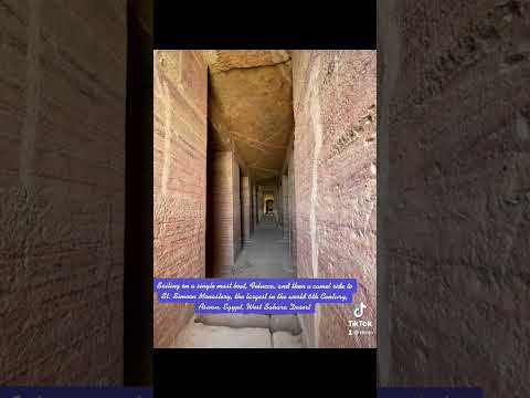 Felucca sailboat and camel ride to St. Simeon Monastery, Aswan, Egypt