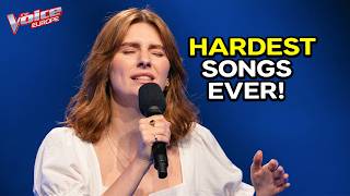 Even Professional Singers Fear These Songs... but They NAILED It | The Voice