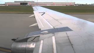 preview picture of video 'First Air B737-200C C-FNVK Takeoff from Montreal Dorval - Window View'