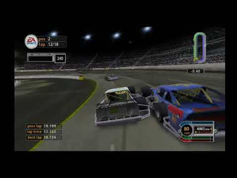 NASCAR 2005 Chase for the cup-FEATHERLITE MODIFIED TOUR/CAR #188/MARTINSVILLE SPEEDWAY/GAMEPLAY PS2