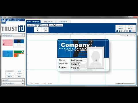 Image of Magicard TrustID ID Card Design and Issuance Software video thumbnail