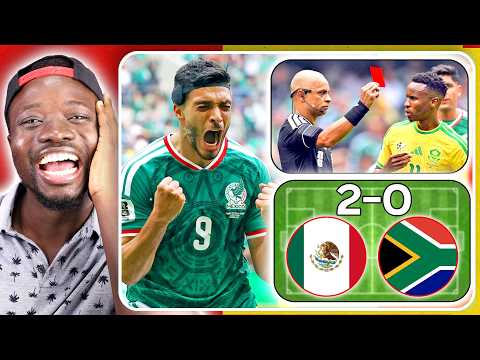 South Africa Lost Against Mexico And All Africans Are Happy