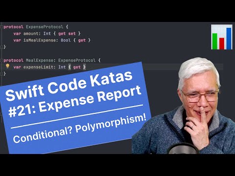 Conditional? Polymorphism! / Swift Code Katas #21: Expense Report thumbnail