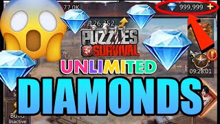 Puzzles & Survival Hack - Get Unlimited Free Diamonds