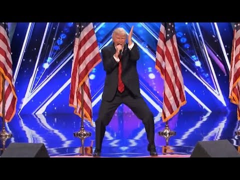 DONALD TRUMP Wins Again | Full Audition | America's Got Talent 2017