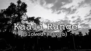 Kaali Range (Slowed+Reverb) Jass Manak