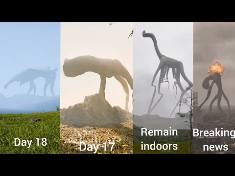 MEGALOPHOBIA - Day 17, Day 18, Remain indoors, Breaking news, Morning Walk, Behemoth. 