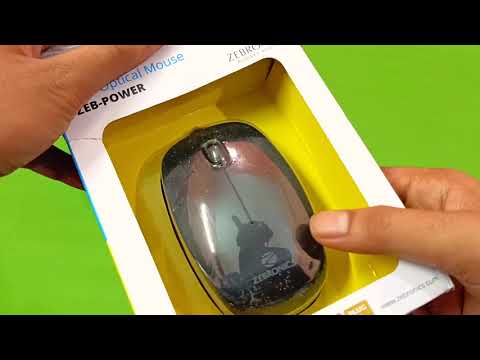 Zebronics zeb power wired mouse